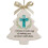 Kerststalornamentenset van zeeglas, kuststijl, 4 stuks 2