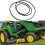 Udskiftning af klipperem til John Deere LA100–LA125Lawn 4