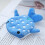 Πορτοφόλι νομισμάτων Whale Shark Kawaii Plush Mini Pouch με φερμουάρ 6