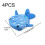 Πορτοφόλι νομισμάτων Whale Shark Kawaii Plush Mini Pouch με φερμουάρ 7