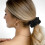 Mikrofiber hårtørrer scrunchies4-pak sorte 3