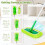 Microfiber Pads for Sweeper Mop – Washable Wet Dry Cloths 5
