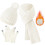 Strickmütze, Schal und Handschuhe Set Damen Unisex 2