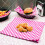 Deli Paper Sheets Checkered Dry Waxed 100 Sheets Pink 5
