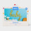 Guld Baby Script Folieballonbanner 5