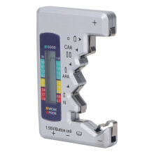 Universal Battery Checker LCD Display Battery Tester Battery Monitor Digital Multi Purpose Portable And Compact Battery Capacity Detector Adjustable
