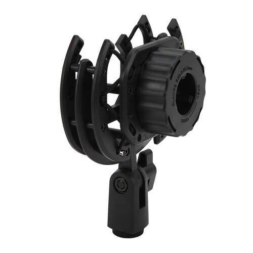 Condenser Mic Shockproof Holder – Compact Portable Recording Studio Mount 1
