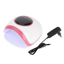 LED UV Nail Lamp for Gel Polish Fast Drying with Smart Sensor LCD Display Timer Setting Suitable for All Nail Enhancement Glues