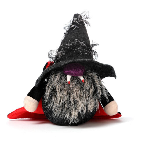 Χειροποίητη κούκλα νάνων για το Halloween, συλλεκτικό στολίδι νάνων, υφασμάτινο
