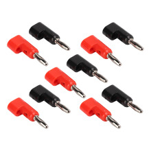No Soldering Needed Dual Screw Lock Audio Jack Stackable Banana Plugs High Quality Materials for Home Theater Surround Sound Amplifiers Audio