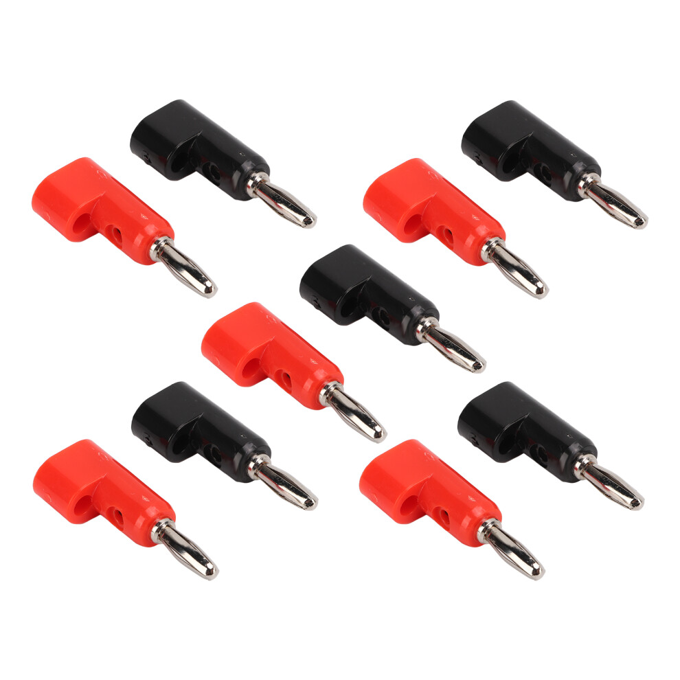 No Soldering Needed Dual Screw Lock Audio Jack Stackable Banana Plugs High Quality Materials For Home Theater Surround Sound Amplifiers Audio 9370362862211