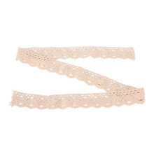 Bridal Wedding Decoration DIY Sewing Craft Supply Crochet Lace Ribbon Scalloped Edge Gift Wrapping Vintage Lace Trim Elegant Cotton Ribbon