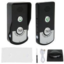 Trådløs kommunikationsenhed med tovejs stemmeintercom, super lang rækkevidde, IP54, vandtæt klassificering, indbygget batteri og