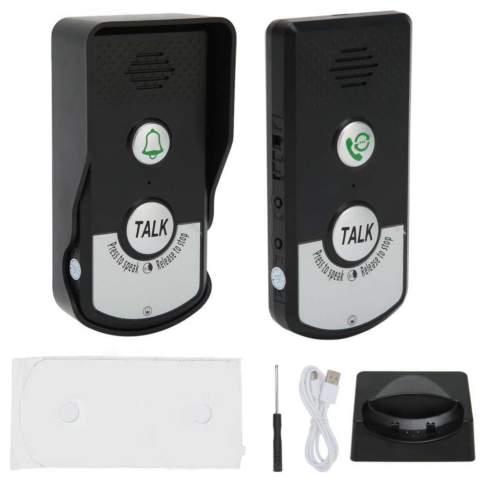 Wireless Communication Device With Two Way Voice Intercom Super Long Range Ip54waterproof Rating Built In Battery And Power Lamp Display For Home 9551475344621