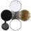 Photography Light Reflector5In1Multi Disc Collapsible Lightweight Round Translucent Diffuser Adjustable Lighting Control For Studio And Outdoor 1