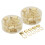 Office Clips Paper Binder Clips Rust Resistant Coating Mini Binder Clips Cute Rabbit Handle Strong Clamping Force Includes Storage Box Metal Spring 1