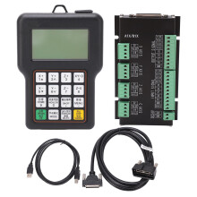 Multi-function CNC Controller Spindle Control Function Remote Hand Control CNC Card3Axis Controller Offline Controller Stepper Motor Drive System