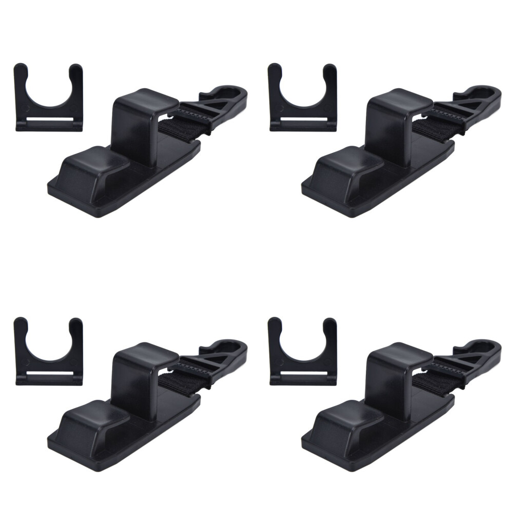 Backseat Hanger For Vehicle Universal Car Storage Car Seat Headrest Hook Multipurpose Car Organizer3-In-1Design Vehicle Strong And Durable Protect