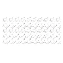 Easy To Organize Cute Paper Clips Anti Slip Design Wide Applications In Office School