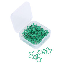 Metal Material Christmas Tree Shape Paper Clips Strong And Durable Fun Office Supplies For Bookmarks Planner And File Organization - (30PCS)