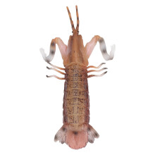 Decorazione per acquario, modello di gamberetto simulato, gamberetto finto realistico, modello di gamberetto artificiale, modello da esposizione di