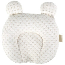 Almofada de pescoço para bebê, em algodão respirável e seguro, com design em formato de U, para apoio da cabeça, ideal para carrinho de bebê,