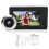 Campainha de vídeo inteligente para porta de apartamento com tela LCD de 4,3 polegadas, visor digital, câmera olho mágico, ângulo amplo de 105 1