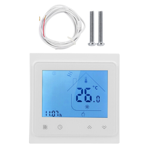 NTC Temperature Sensor Thermostat Smart Tuya WiFi Digital Programmable LCD Display Touch Screen Underfloor Heating Controller Gas Boiler Water