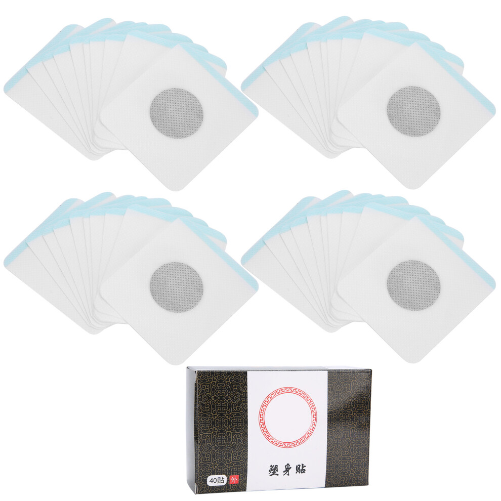 Castor Oil Pack Wrap for Belly Button, Travel Essentials Castor Oil Patch Self Adhesive Disposable Organic Cotton Highly Absorbent Liver Detox