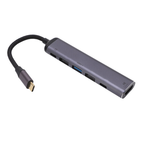 Φορητός σταθμός σύνδεσης USB C με υποστήριξη διανομέα ήχου, κατανεμητής πολλαπλών