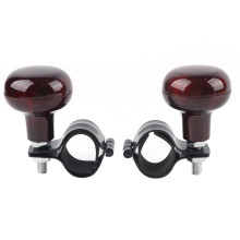 Pomello del volante con impugnatura comoda, universale, antiscivolo, in materiale ABS, con finitura in silicone di alta qualità e cuscinetto a sfera