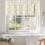 Gradient Gold Valances Tree Branch Design 54x18in 4