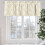 Gradient Gold Valances Tree Branch Design 54x18in 5