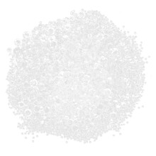 Glass Seed Beads for Crafts, Crystal Clear Small Beads Perfect for DIY Jewelry Making and Clothing Embellishments