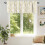 Gradient Gold Valances Tree Branch Design 54x18in 6