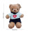 Valentine's Day Teddy Bear Cuddly Toy 1 Pack 3