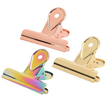 Convenient Hanging Design Durable Metal Clips Strong Grip Spring Fasteners Sturdy Binder Clamps Practical Organization Tools Multi-Functional