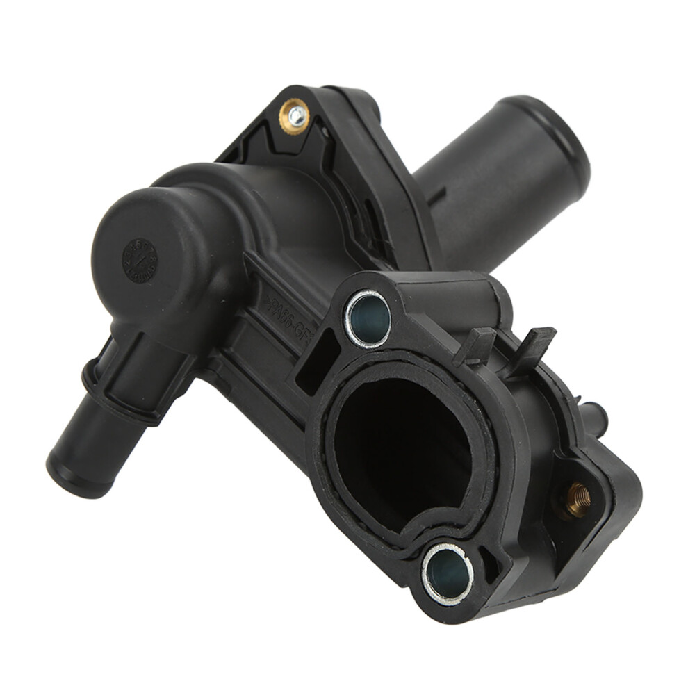 Compatible Replacement For Ford Vehicles Plastic Coolant Water Outlet Engine Overheating Repair Easy To Install Bolt-On Fix With High Strength And 9370362719706
