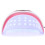 Λάμπα νυχιών LED UV για τζελ βερνίκι νυχιών που στεγνώνει γρήγορα με έξυπνο 3