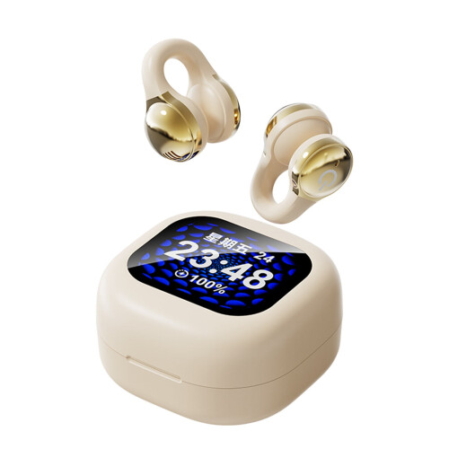 Ασύρματα ακουστικά Karymi True Wireless Bluetooth5.4 με ανοιχτό αυτί, IPX5 Αδιάβροχα, Εμβέλεια 10 1