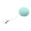 Porte-clés nettoyant écran Macaron – Silicone et microfibre, 3