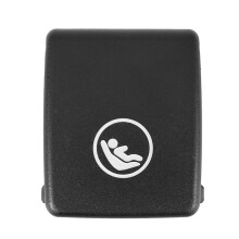 WQNZMADO Car Rear Seat Hook ISOFIX Cover Child Restraint for Volvo V60 V90 XC40 XC60 S60 S90 Car Rear Seat Hook Black