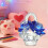 Crystal Flower Basket Ornament for Valentine's Day 3