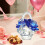 Crystal Flower Basket Ornament for Valentine's Day 5