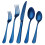 ACDANC Blue Silverware Set Stainless Steel 20-Piece 1