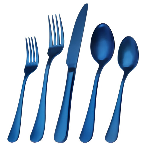 ACDANC Blue Silverware Set Stainless Steel 20-Piece