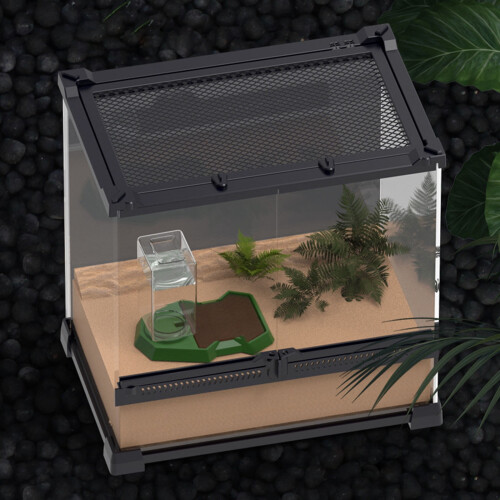 Τροφοδότης νερού Terrariums μεγάλης χωρητικότητας, αυτόματος διανομέας νερού με 1