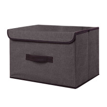 Foldable Fabric Storage Box with Handles & Divider – Compatible with Closet, Bedroom, Living Room