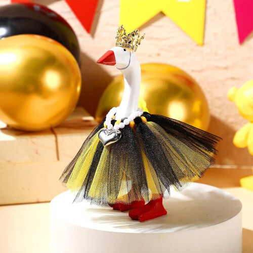 Vestido de princesa Mini Goose com coroa de strass 2