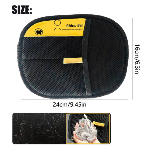 Doppelseitige Tierpflegehandschuhe, 3er-Pack 2